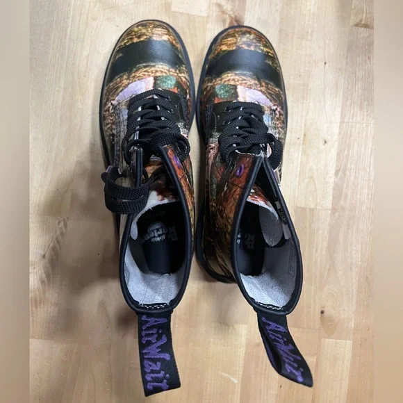 Dr. Martens Black Sabbath Limited Edition 1460 Lace-up Combat Boots - Picture 5 of 15